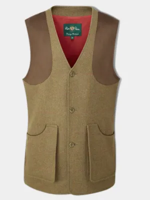 ALAN PAINE Combrook Mens Shooting Waistcoat - Hawthorn