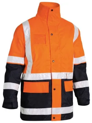Bisley Taped Hi Vis 5 in 1 Rain Jacket