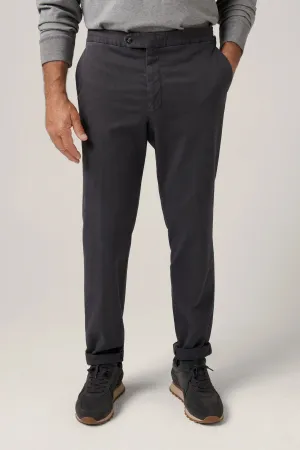 Christian Kimber Italian Melange Chino - Slate - LUCKY LAST