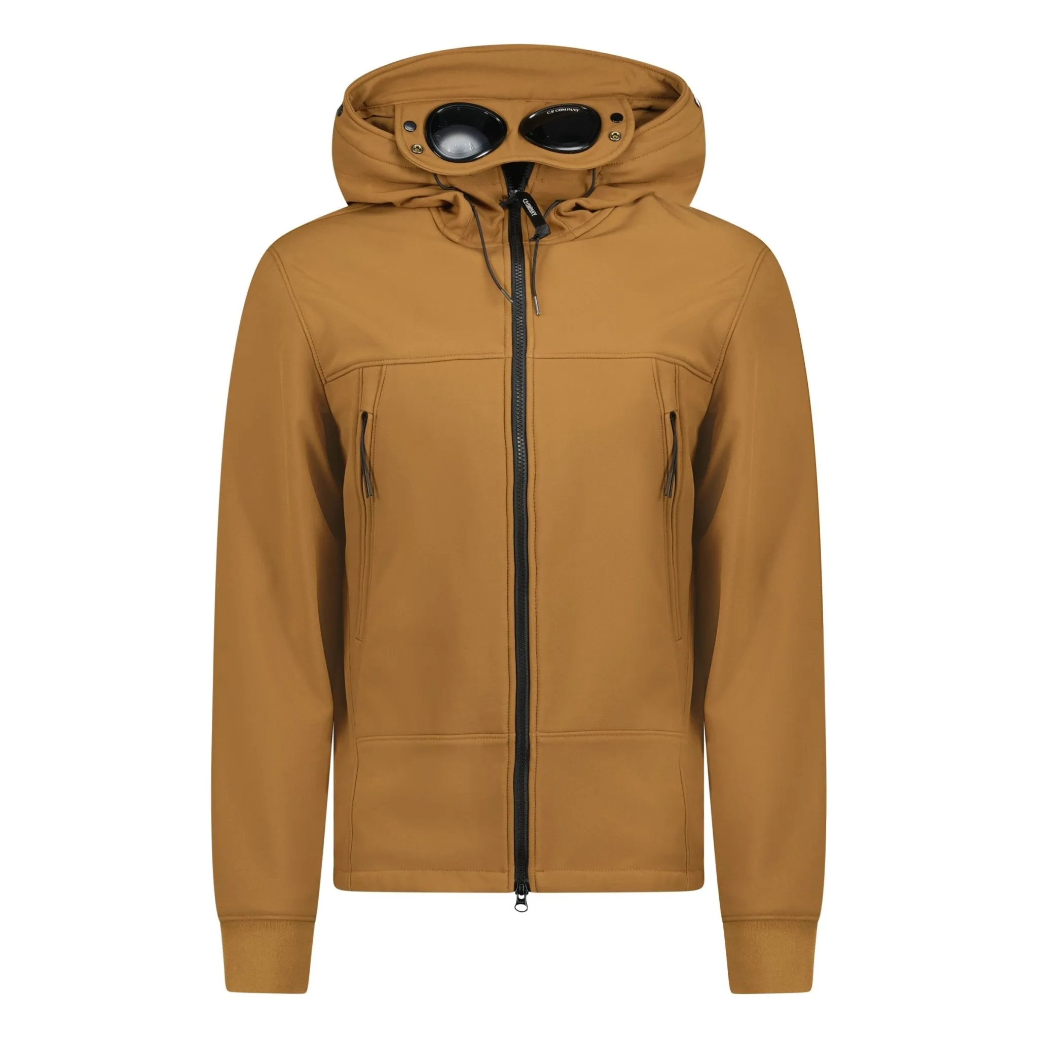 CP Company Shell Goggle Jacket Tan