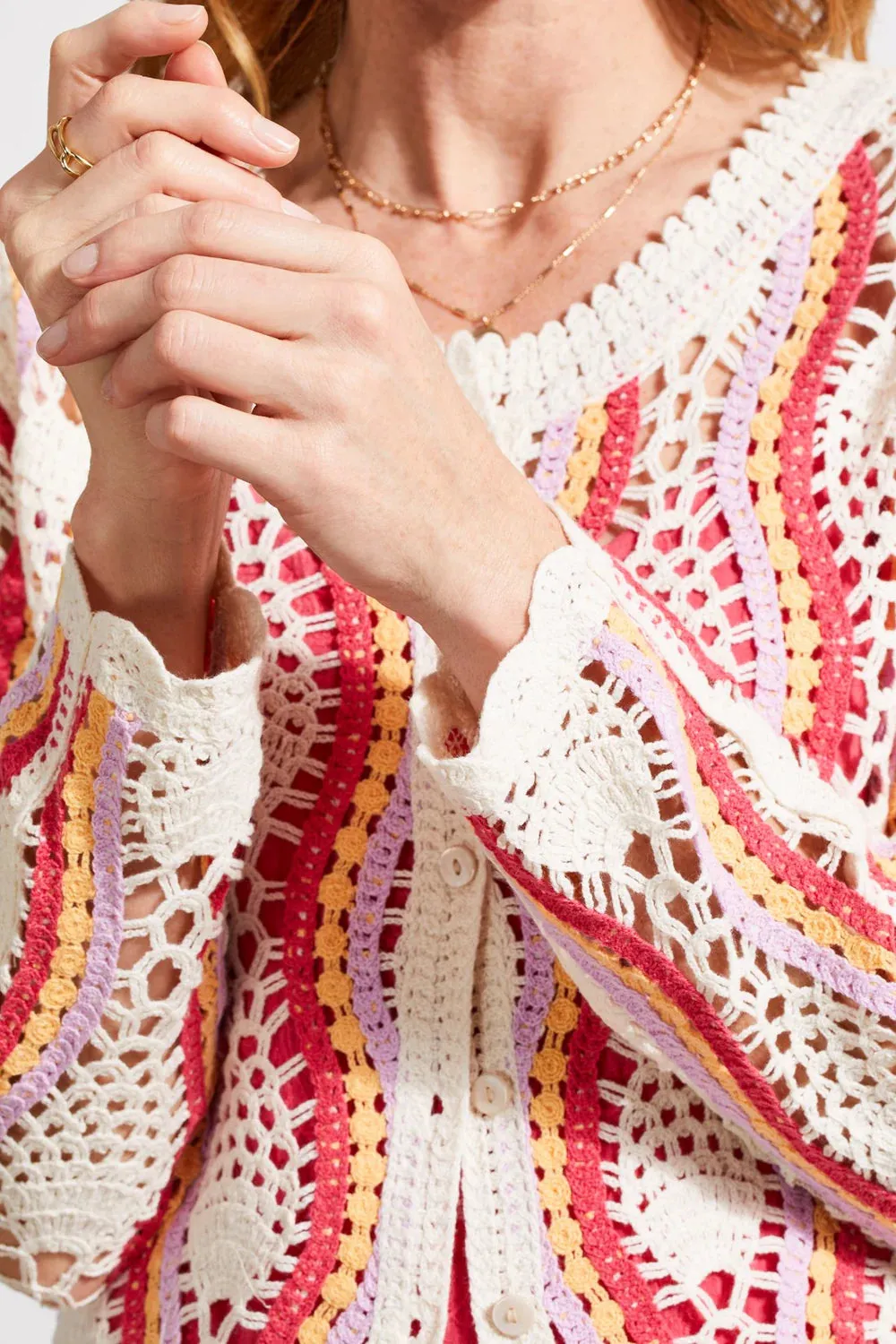 Crochet Button Down