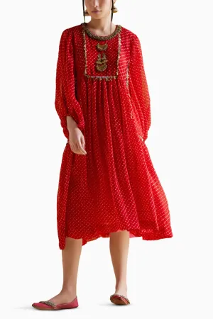 Cronus Red Dress