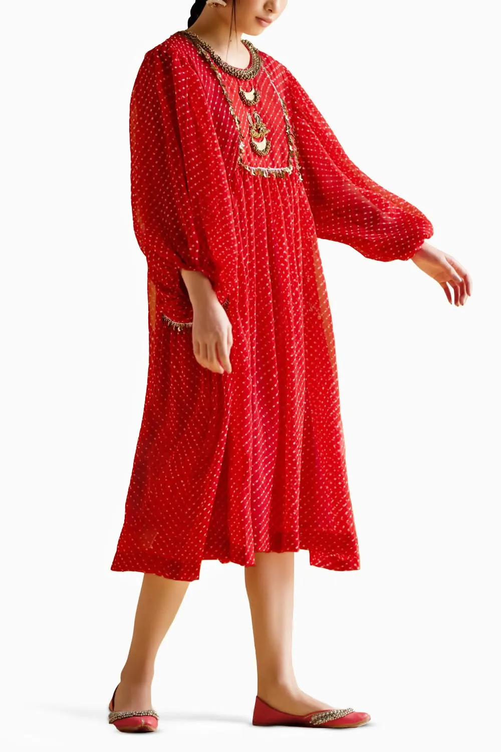 Cronus Red Dress
