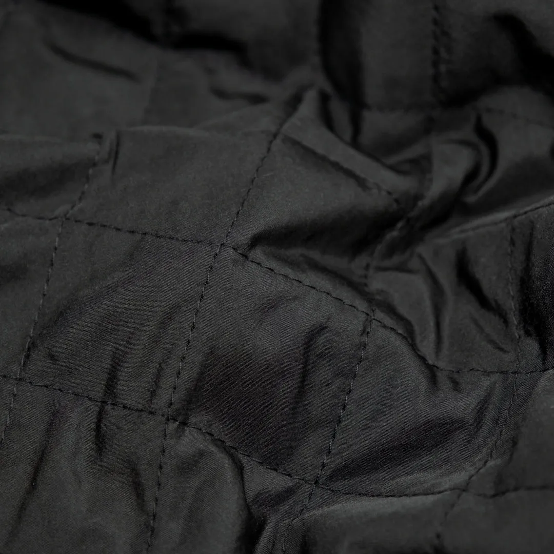 Deadstock Lightweight Quilted Lining - Black