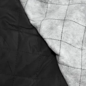 Deadstock Lightweight Quilted Lining - Black