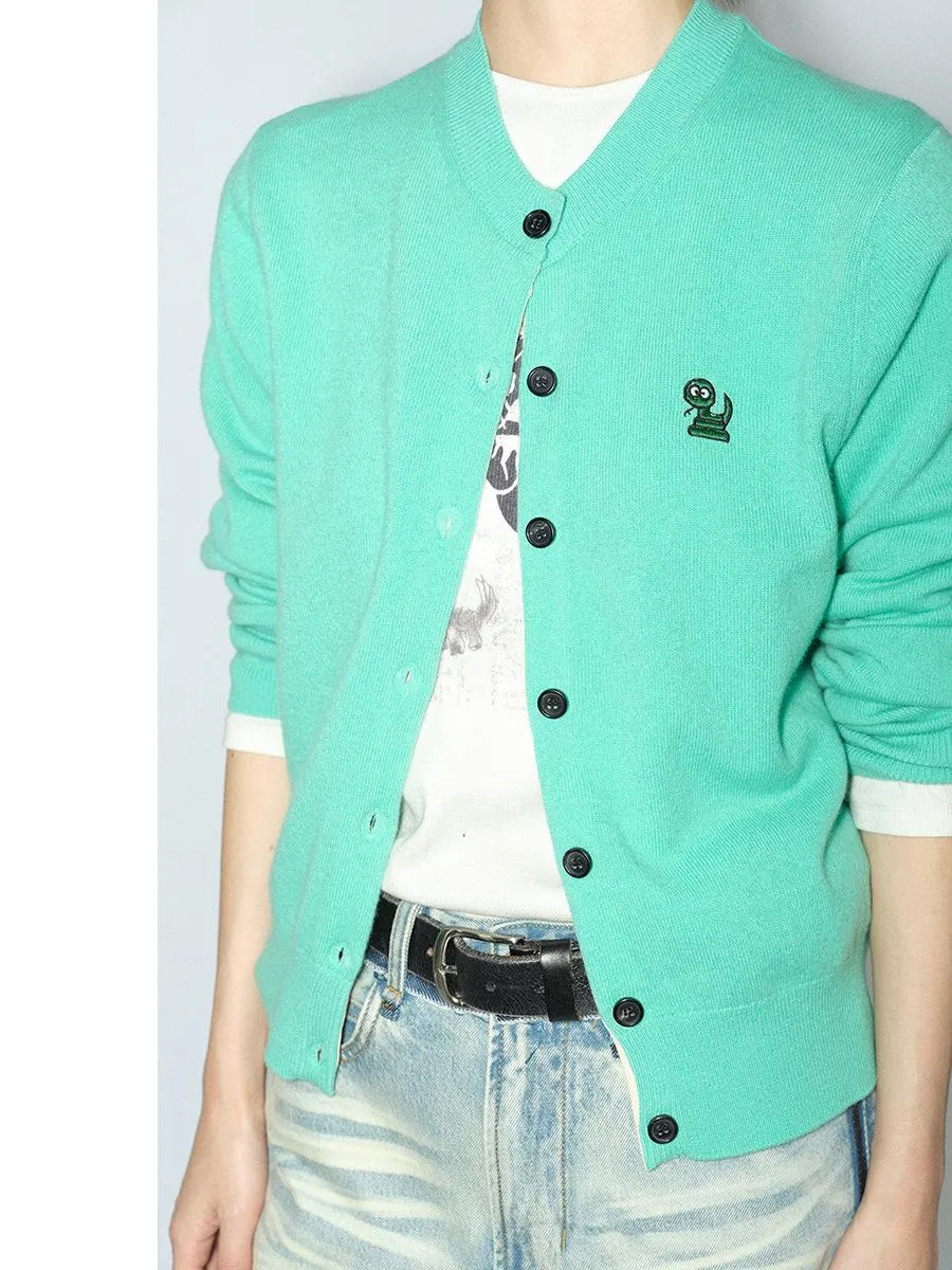 Elegantly Embroidered Cardigan