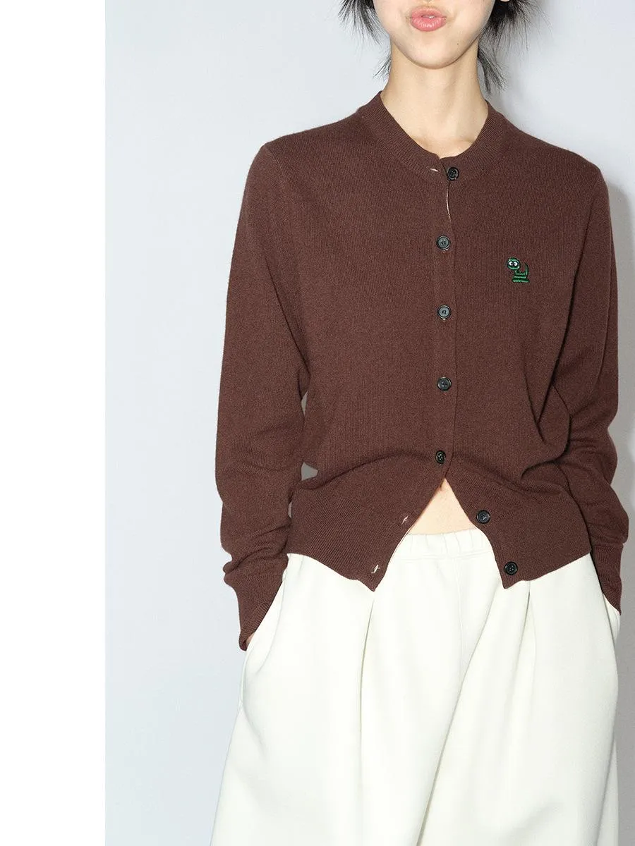 Elegantly Embroidered Cardigan