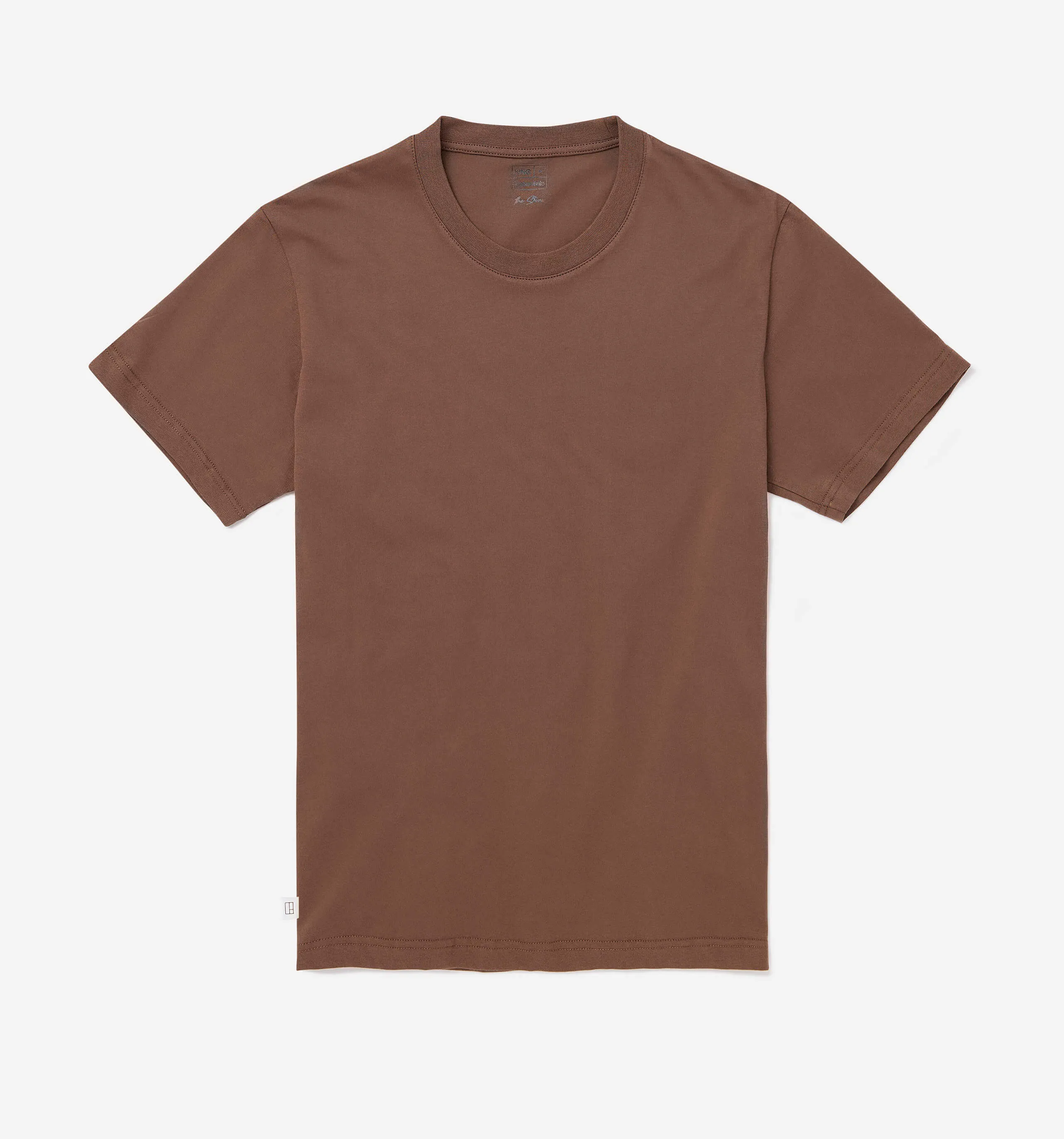 Essential Cotton T-shirt Brown