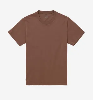 Essential Cotton T-shirt Brown