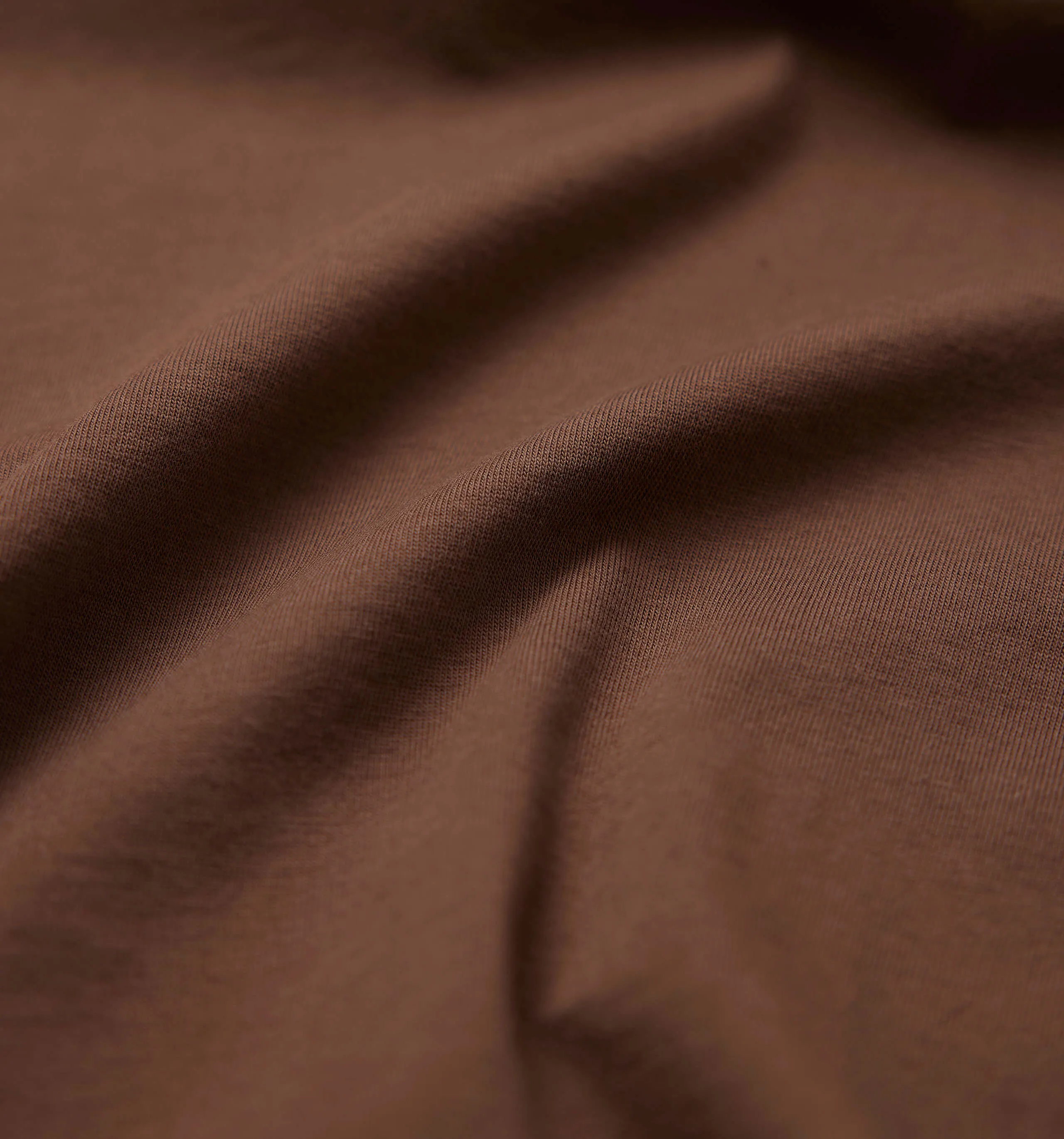 Essential Cotton T-shirt Brown