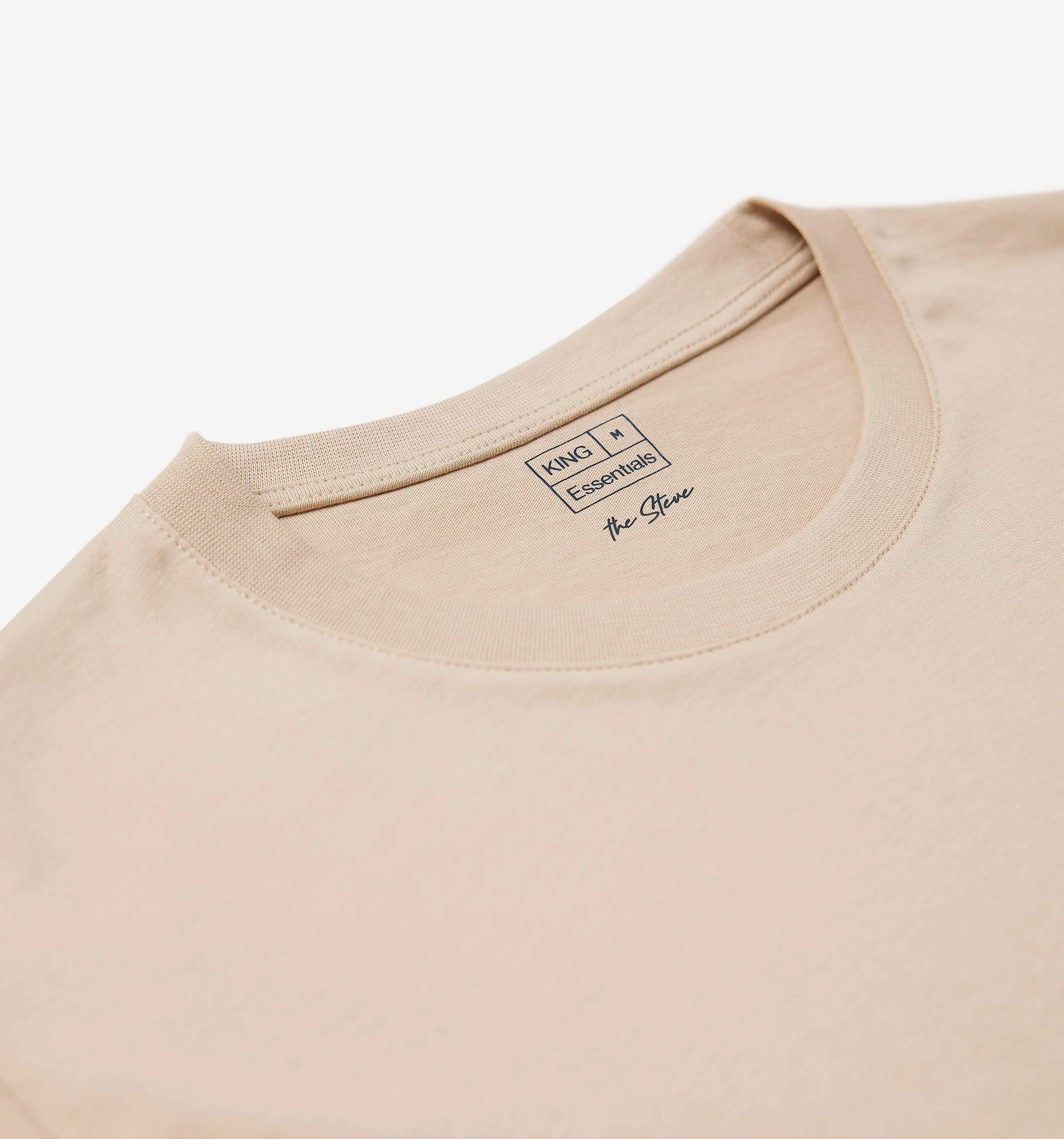 Essential Cotton T-shirt Light Brown
