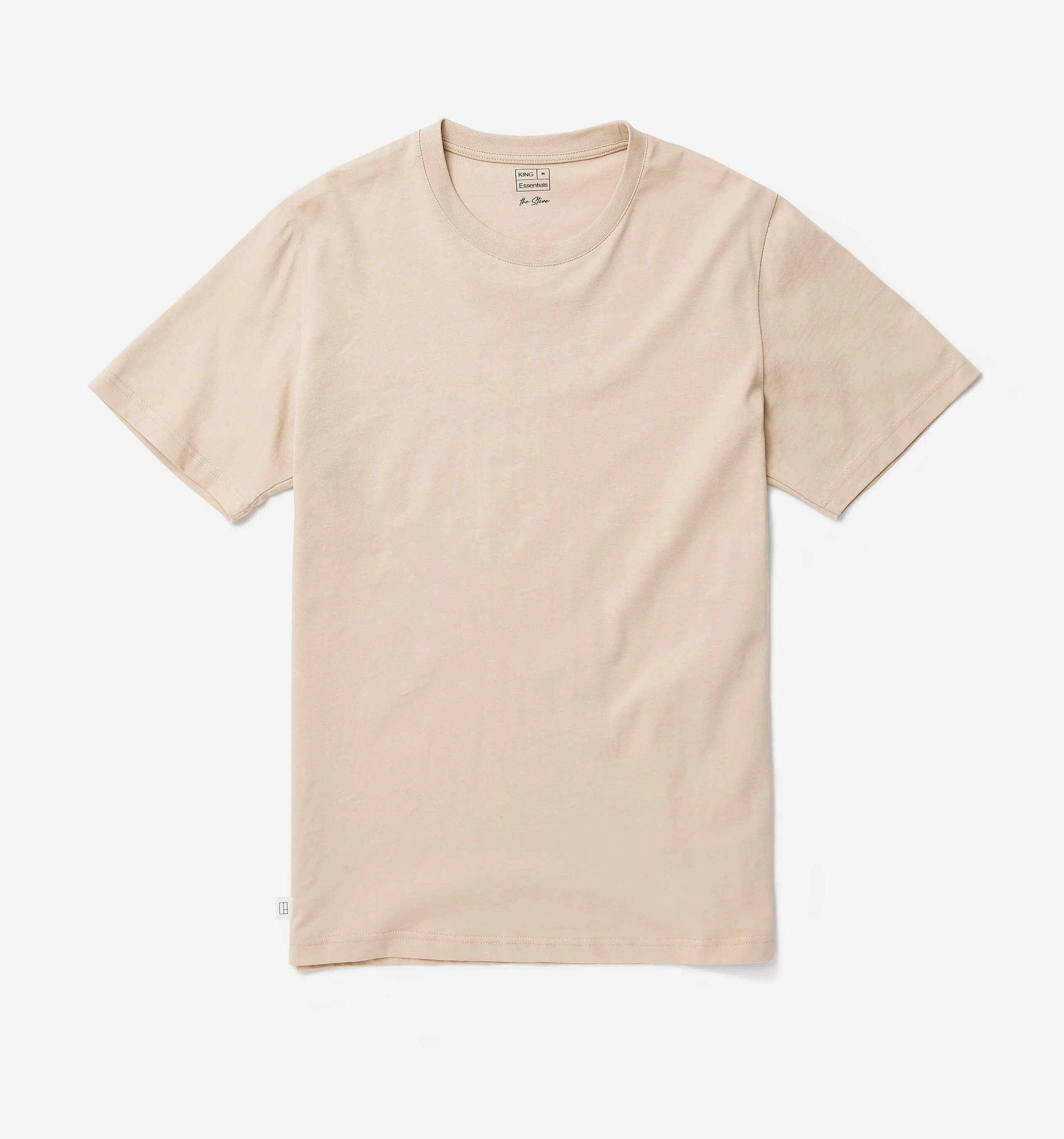 Essential Cotton T-shirt Light Brown