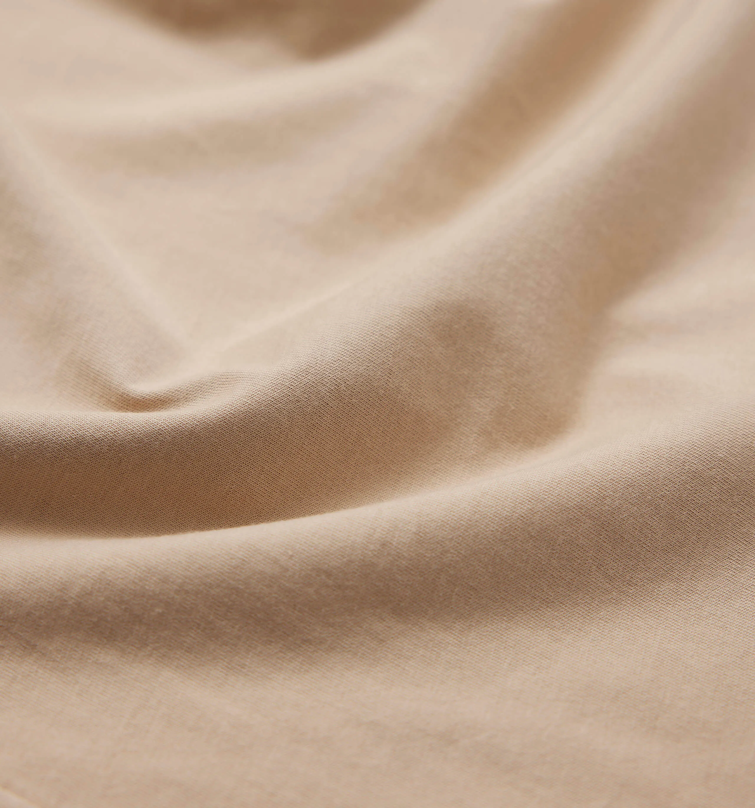 Essential Cotton T-shirt Light Brown
