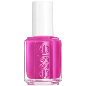 essie Nail Polish, Not Red-y for Bed Collection, Sleepover Squad, Bright Warm Magenta with Shimmer Finish, 0.46 Ounce