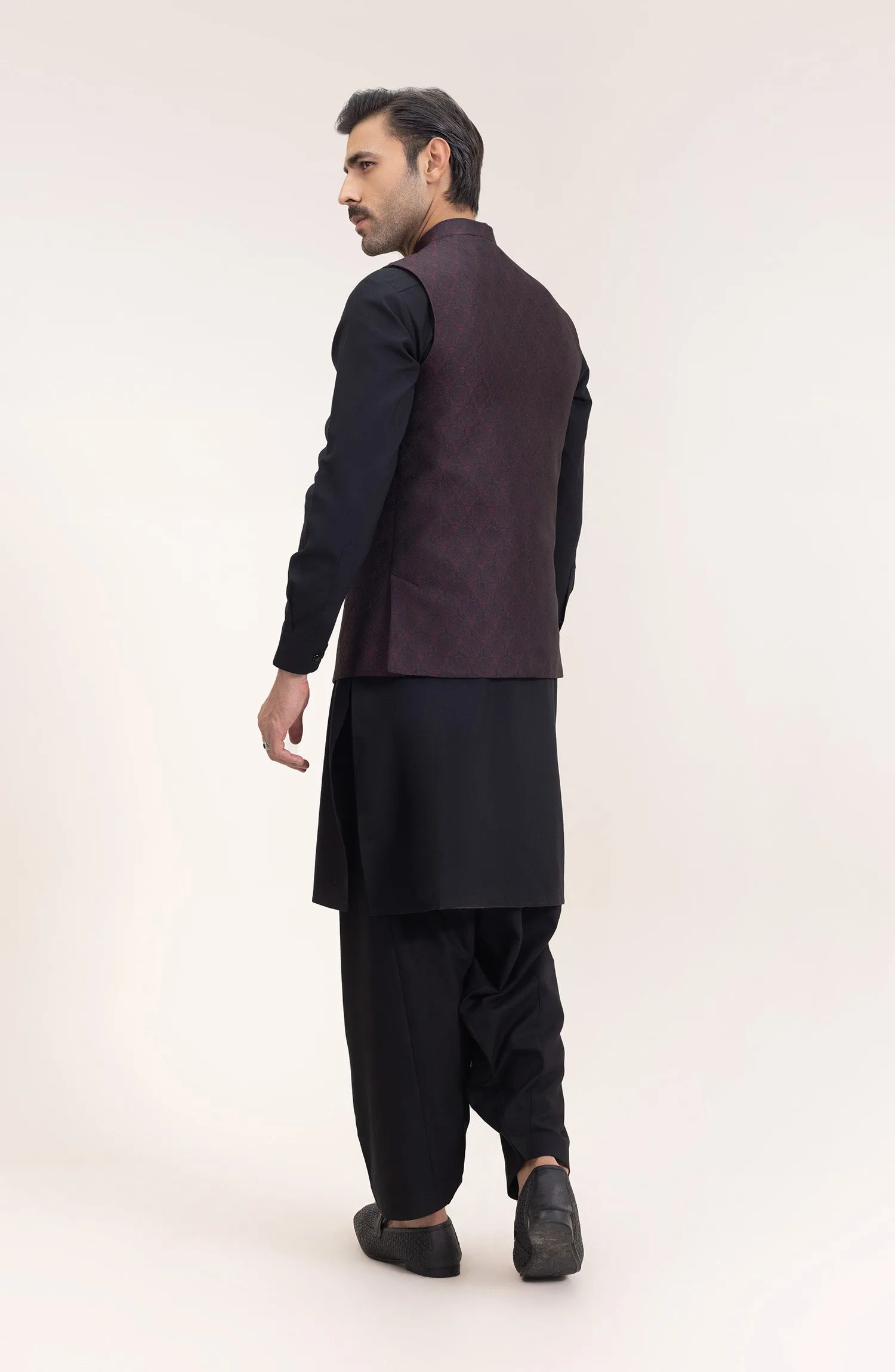 Fancy Waistcoat - Maroon