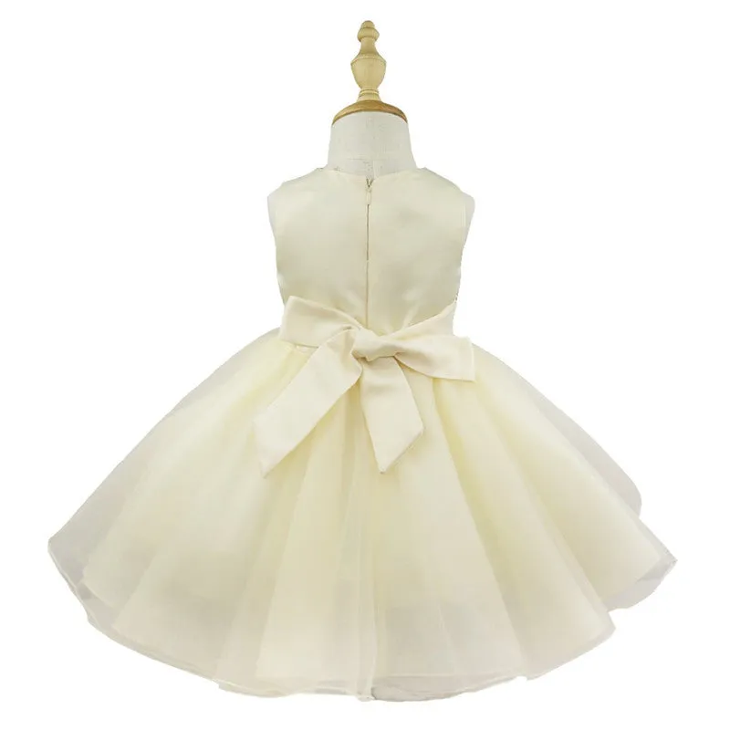 Girls Eye-catching Sequins Pageant Prom Wedding Flower Girl Dresses