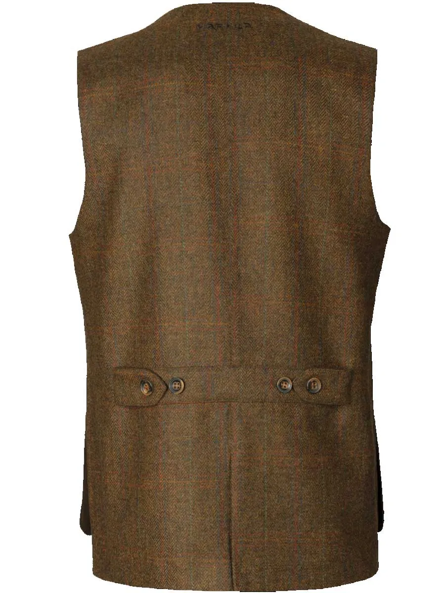 HARKILA Kenmore Shooting Waistcoat - Mens - Terragon Brown