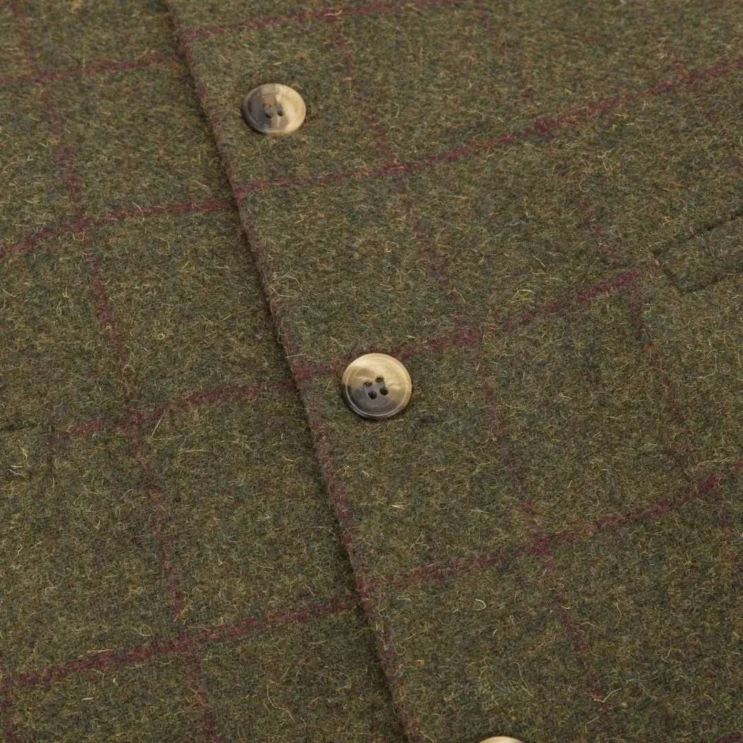 Hoggs of Fife Tummel Tweed Dress Waistcoat