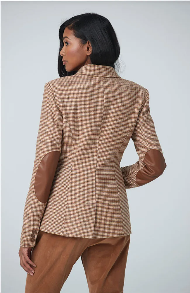 Horse Riding Jacket Leather Patch
