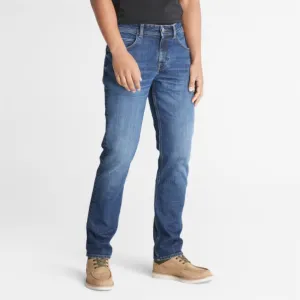 Indigo Stretch Denim For Men