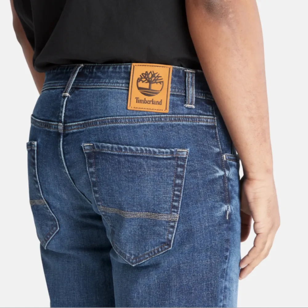 Indigo Stretch Denim For Men