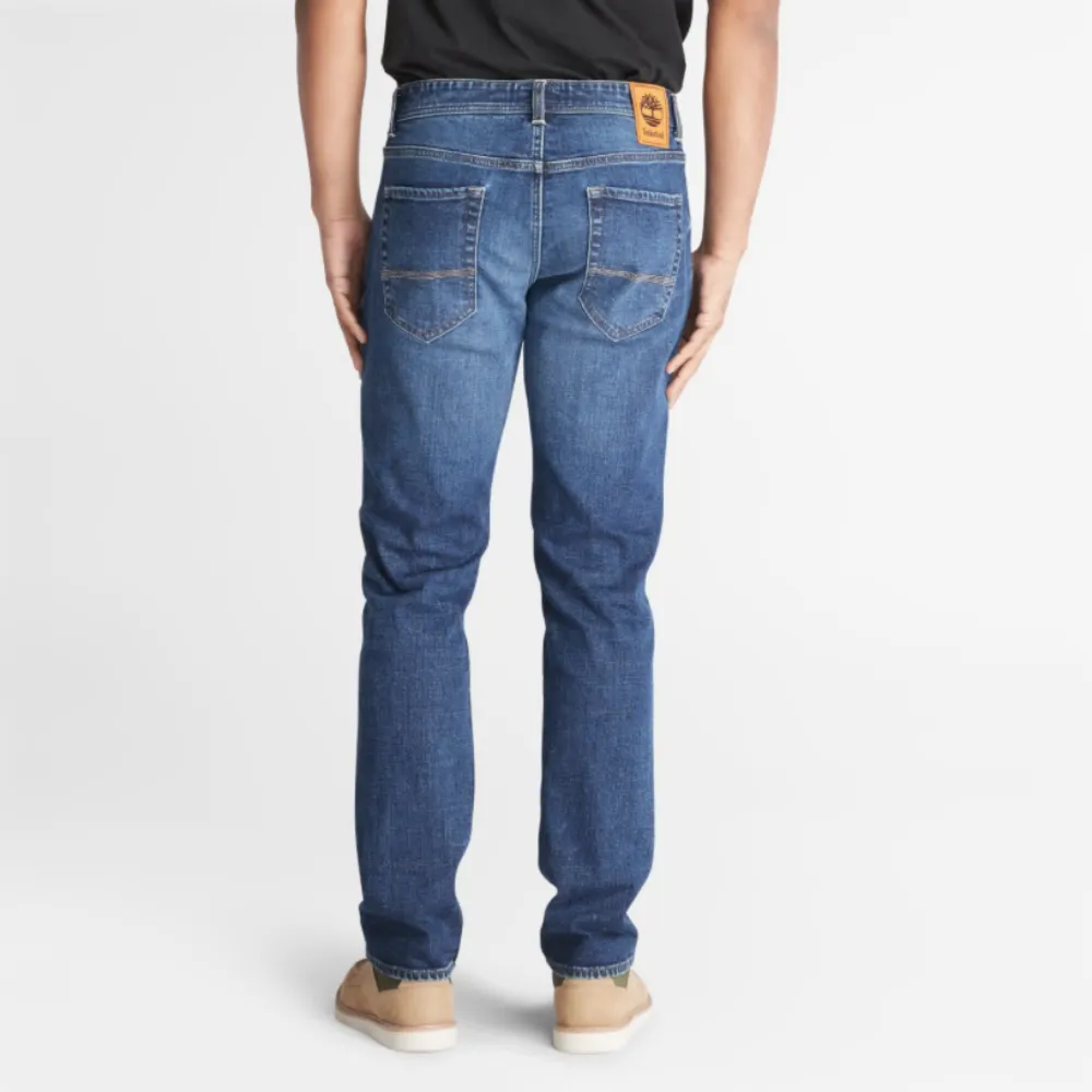 Indigo Stretch Denim For Men