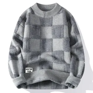 Knitmania | Vintage Oversized Knit Sweater for Men