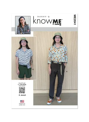 KnowMe Pattern Me2041 Men's Convertible Pants and Shorts