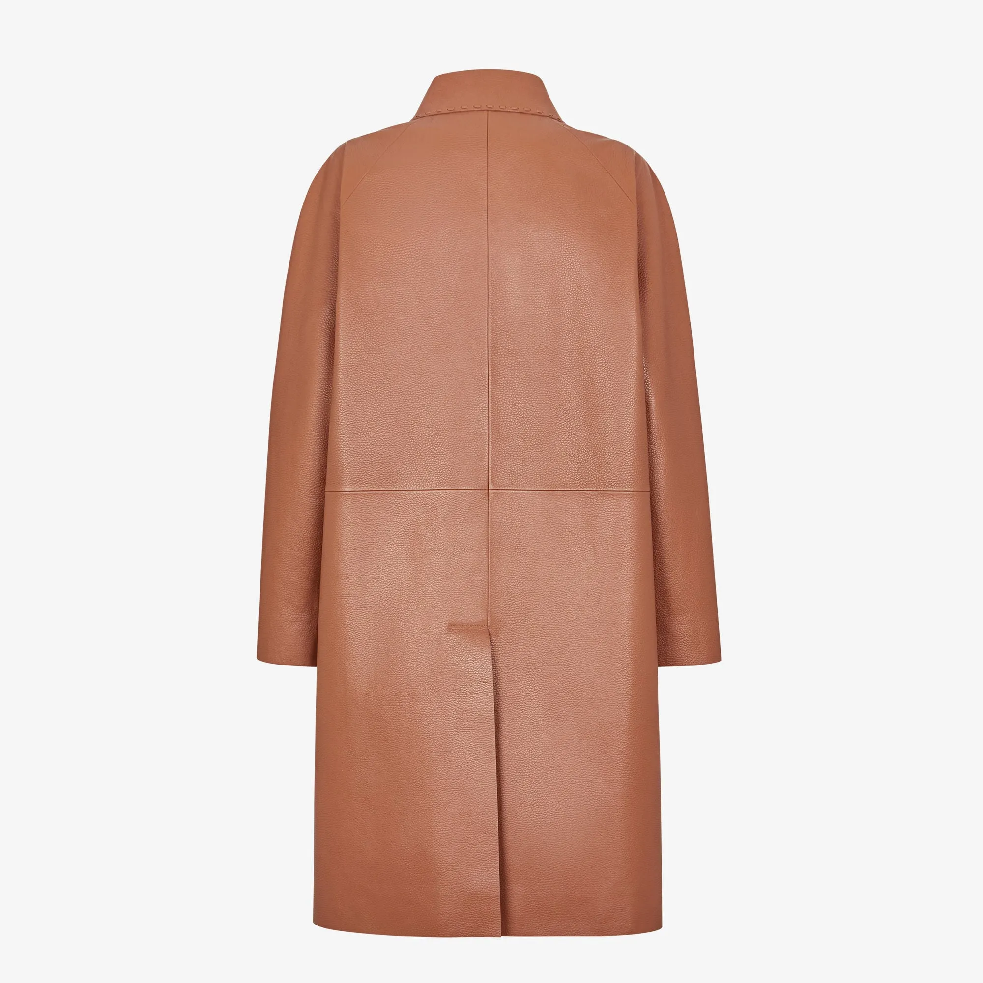 Leather Overcoat