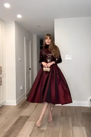 Lilybelle Sequined Midi Dress