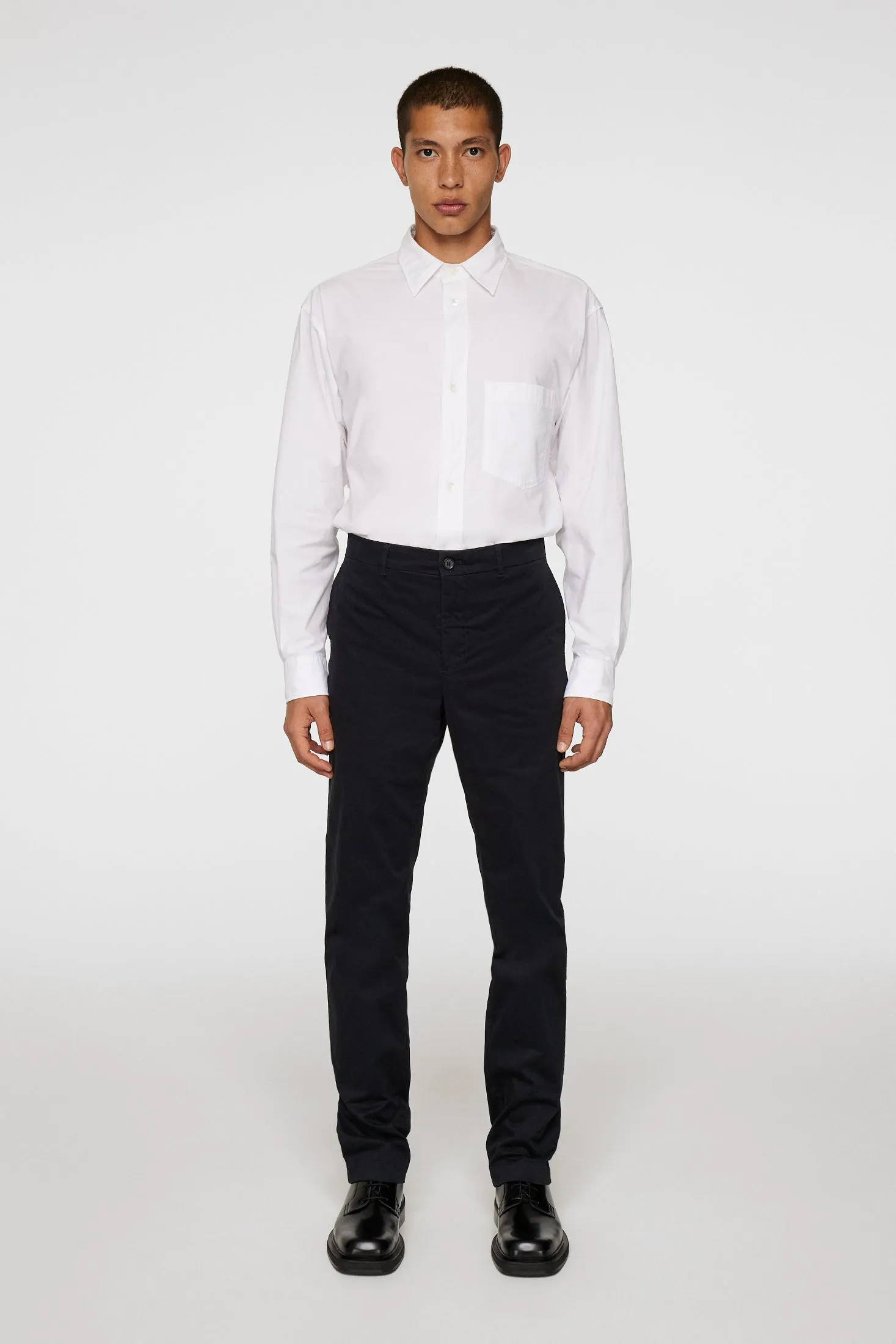 Lois C Cloud Satin Pants / Black