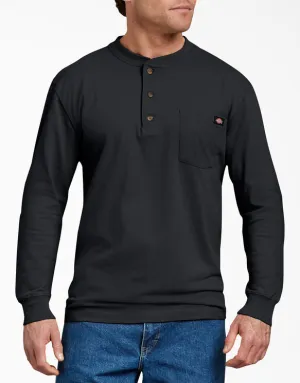 Long-Sleeved Shirt - Dickies Long Sleeve Heavyweight Henley Shirt WL451