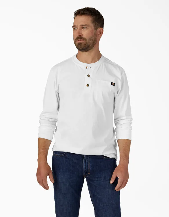 Long-Sleeved Shirt - Dickies Long Sleeve Heavyweight Henley Shirt WL451