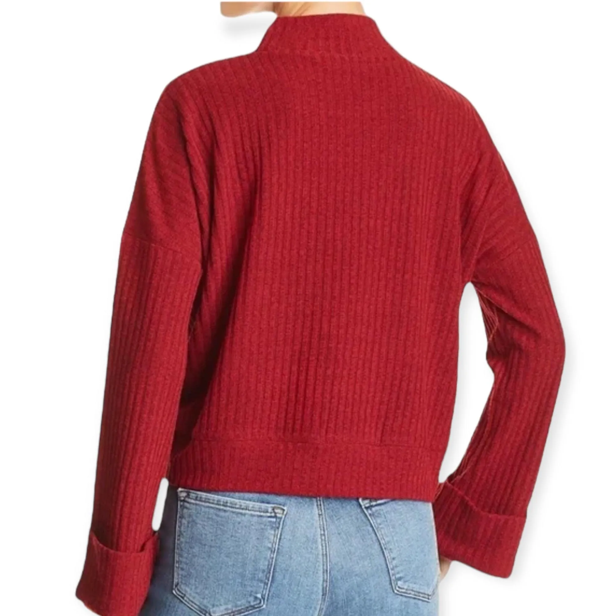 MacKenna Red Sweater
