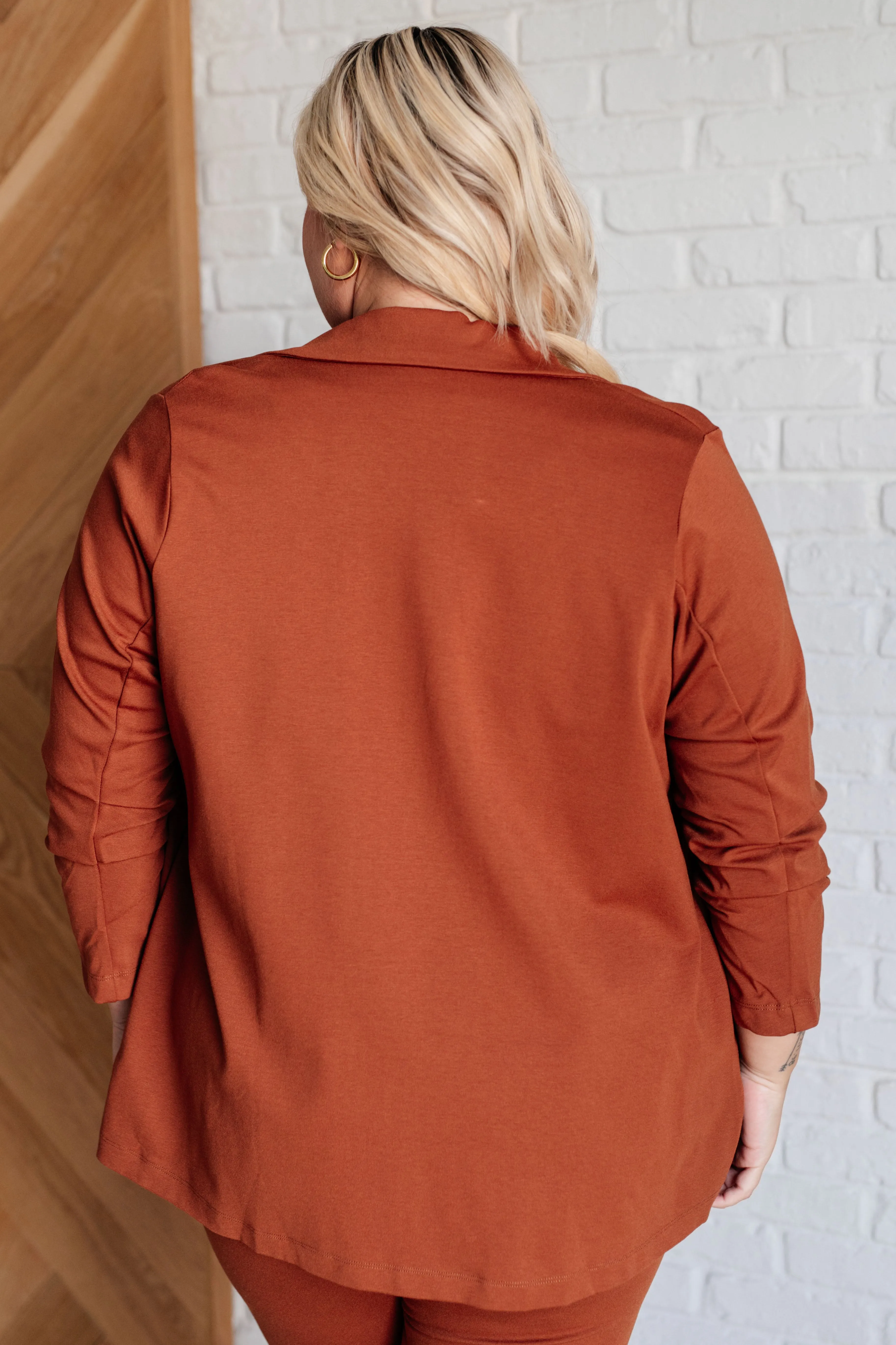 Magic 3/4 Blazer in Rust (Online Exclusive)