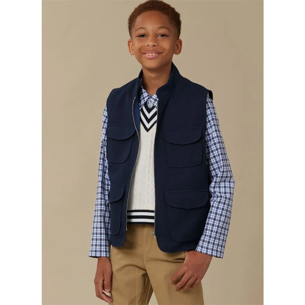 McCall's Pattern M8537 Children’s and Boys’ Vests, Top and Shirt