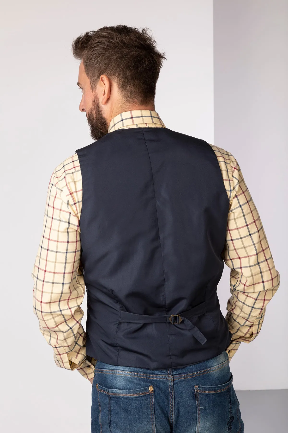 Men's Tweed Waistcoat