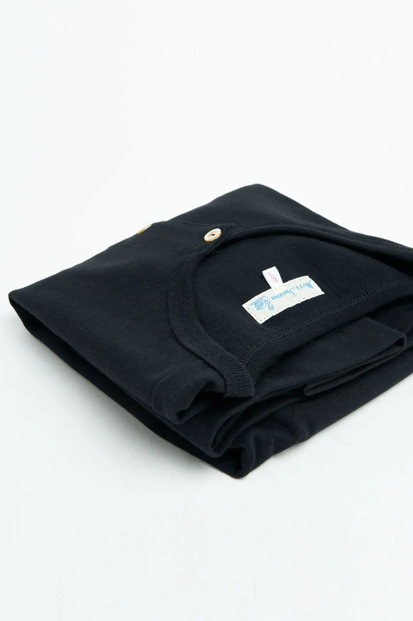 Merz b. Schwanen Good Originals Henley 207 Deep Black