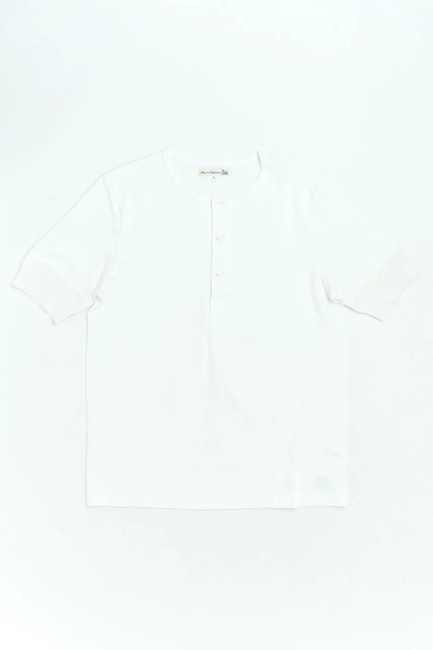 Merz b. Schwanen Good Originals Henley 207 White