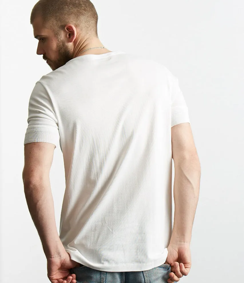 Merz b. Schwanen Good Originals Henley 207 White