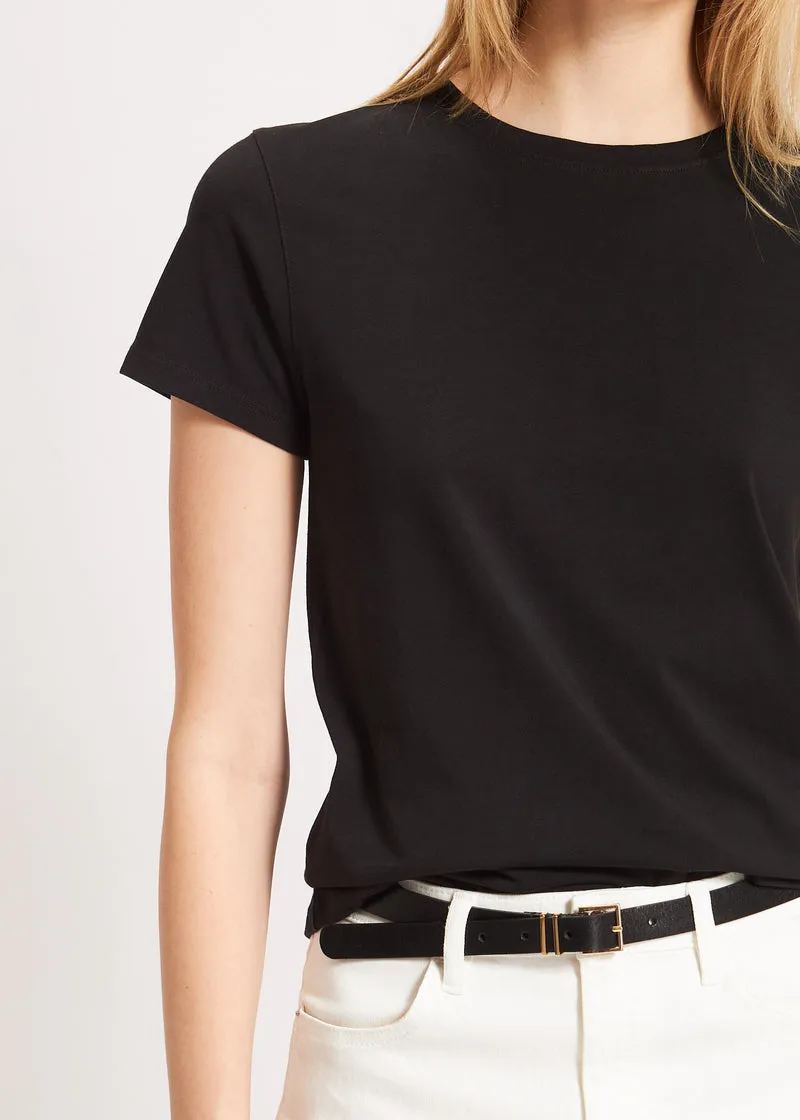 Patrick Assaraf Pima Cotton Stretch Slim T-Shirt
