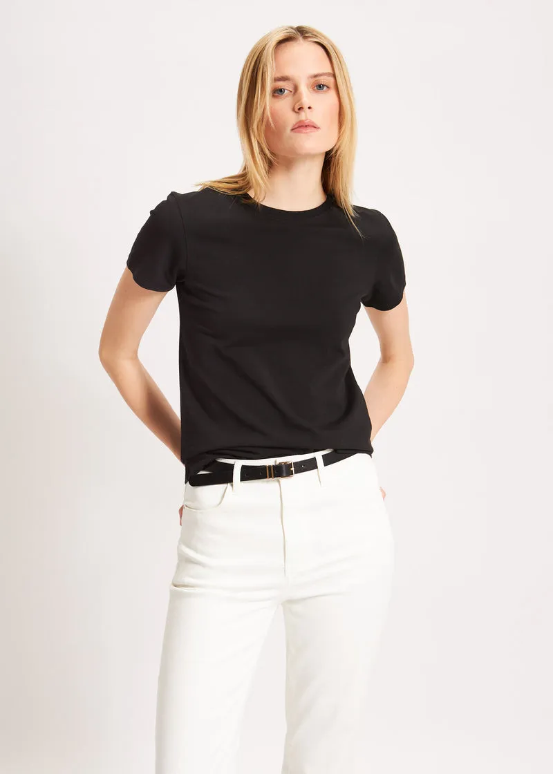 Patrick Assaraf Pima Cotton Stretch Slim T-Shirt