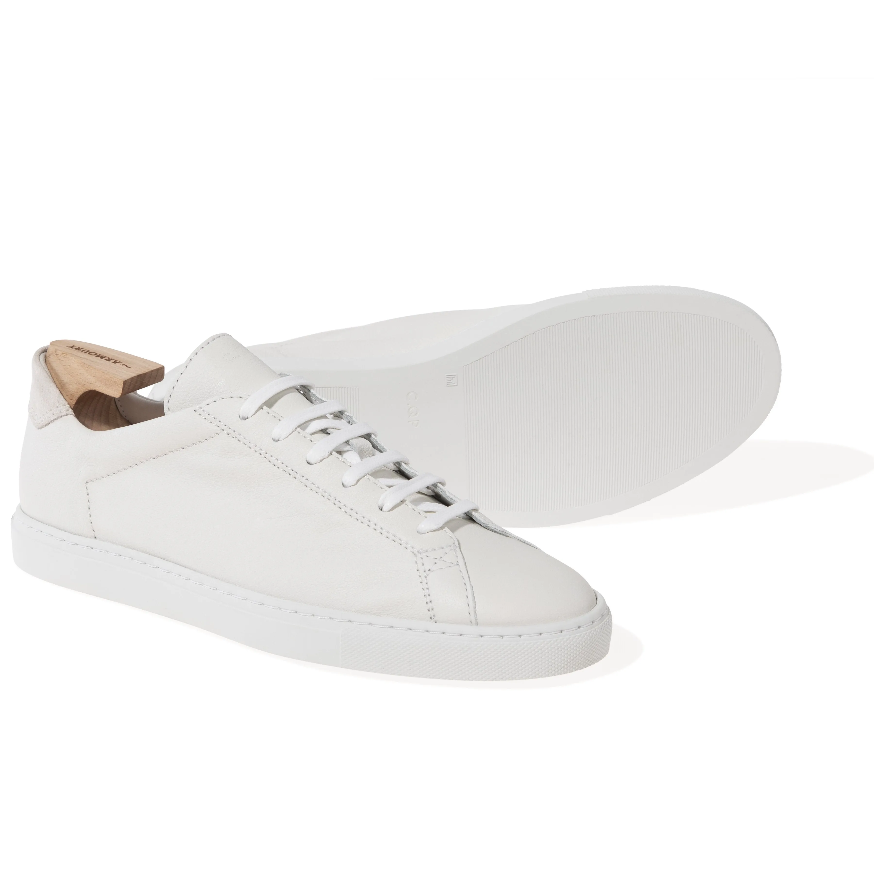 Racquet Leather Unlined Sneakers