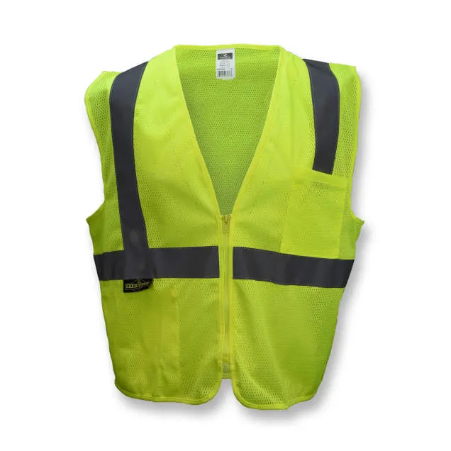 Radians SV2Z, Economy Class 2 Mesh Safety Vest with Zipper