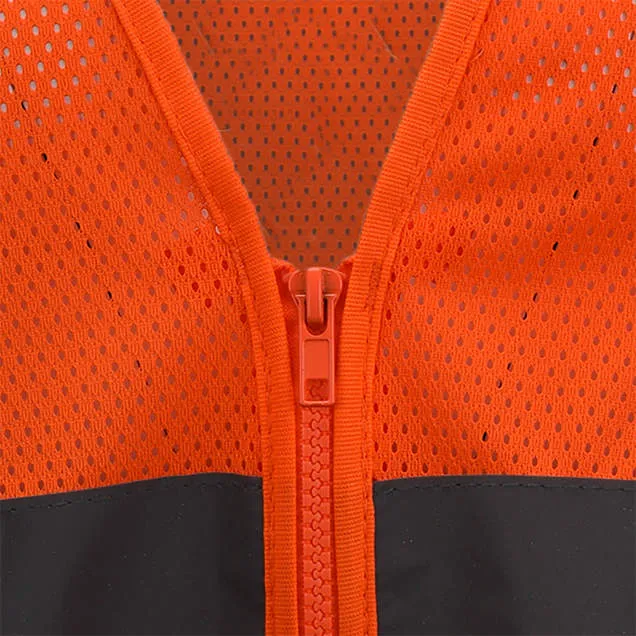 Radians SV2Z, Economy Class 2 Mesh Safety Vest with Zipper