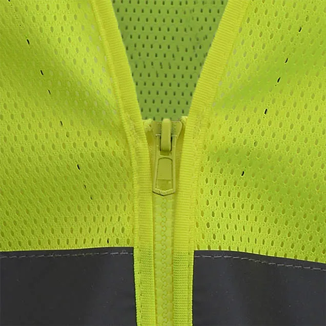 Radians SV2Z, Economy Class 2 Mesh Safety Vest with Zipper
