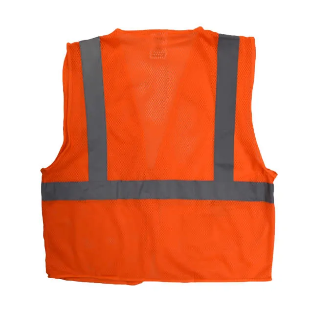 Radians SV2Z, Economy Class 2 Mesh Safety Vest with Zipper