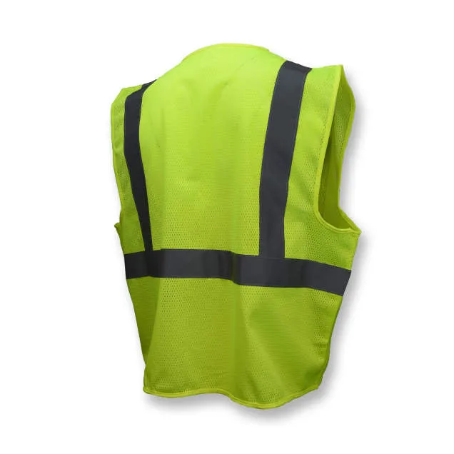 Radians SV2Z, Economy Class 2 Mesh Safety Vest with Zipper