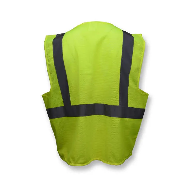 Radians SV2Z, Economy Class 2 Mesh Safety Vest with Zipper