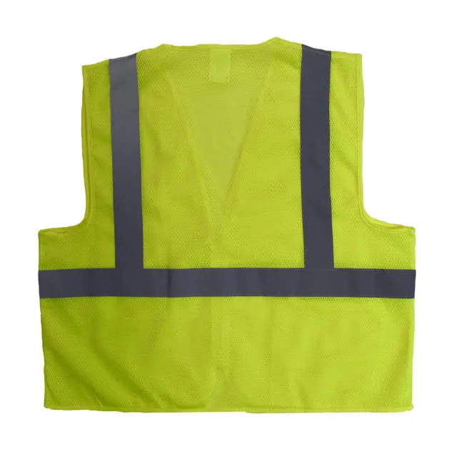Radians SV2Z, Economy Class 2 Mesh Safety Vest with Zipper